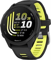 Умные часы Garmin Forerunner 170 43mm Amoled черный с черным силиконовым ремешком (010-03920-50) 353285175