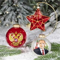 Набор "Патриотический", в подарочной деревянной упаковке 900079670