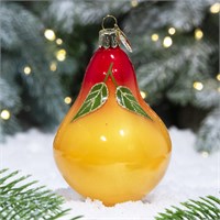 Ёлочное украшение "Груша", в подарочной упаковке, h-10 см 439972696