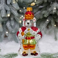 Елочное украшение "Король", в подарочной упаковке, h-13 см 6200741