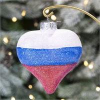 Ёлочное украшение "Сердце", в подарочной упаковке, h- 9,5 см 1622369500
