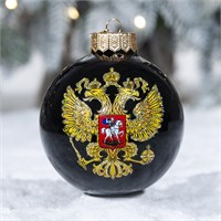 Шар "Герб России", 100 мм., в подарочной упаковке 507430883
