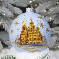 Шар "Храм Спаса-на-Крови 2", 100 мм., в подарочной упаковке 1927464690