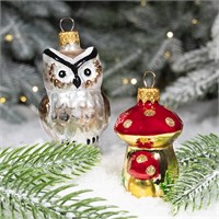 Набор ёлочных игрушек "Лесное очарование 3", из 2 фигурок, в подарочной упаковке 1350662465