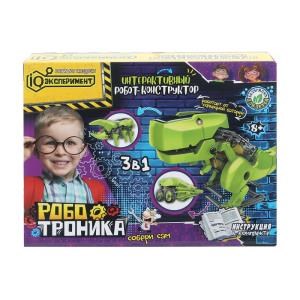 Игрушка опыты робот-конструктор 3 в 1 IQ Эксперимент B1756939-R