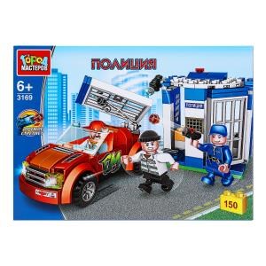 Конструктор побег из тюрьмы, 150 дет. Город мастеров 3169-KK