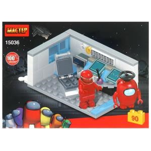 Конструктор пришельцы среди нас (красный), 90 дет. МАСТЕР 15036-KY