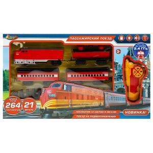 Железная дорога р/у свет-звук, длина пути 264см, кор.31*53*5,5см ИГРАЕМ ВМЕСТЕ B1941325-R