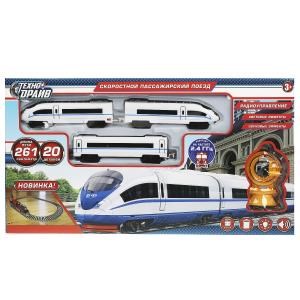 Железная дорога р/у свет-звук, длина пути 231см, кор.59,5*31*5,5см ТЕХНОДРАЙВ B1111927-R