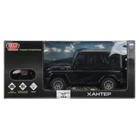 Машина ру UAZ HUNTER, свет, 30 см, черный, кор Технопарк HUNTER-30RC-BK