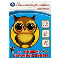 Пишем строчные буквы. Каллиграфическая пропись. 145х195 мм. Скрепка. 16 стр. Умка в кор.50шт 978-5-506-08751-9