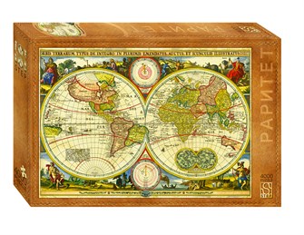 Пазл 4000 "Историческая карта. 1657" # 85425