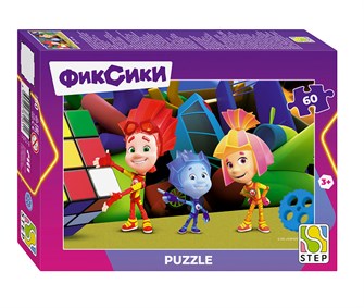 Пазл 60 "Фиксики. Новый сезон" (Аэроплан) # 81261