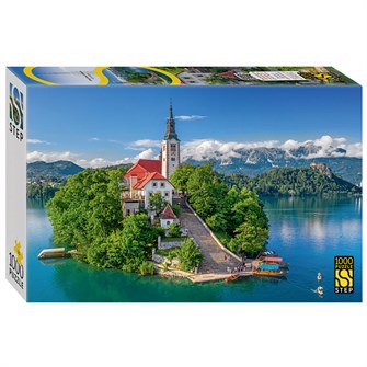 Мозаика "puzzle" 1000 "Озеро Блед, Словения" # 79170
