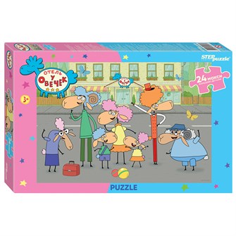 Мозаика "puzzle" maxi 24 "Отель у Овечек" (АО "СТС") # 90113
