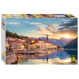 Мозаика "puzzle" 1500 "Которский залив, Черногория" # 83082
