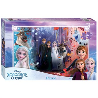 Мозаика "puzzle" 360 "Холодное сердце (new)" (Disney) # 96133