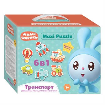Мозаика "puzzle" 6в1 "Малышарики" (RIKI) # 68001
