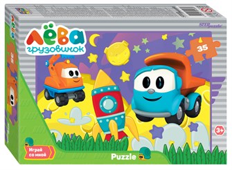 Мозаика "puzzle" 35 "Грузовичок Лёва" (ООО "Первый проект") # 91430
