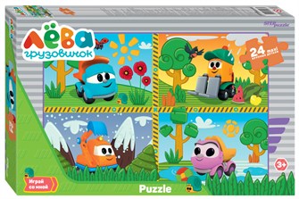 Мозаика "puzzle" maxi 24 "Грузовичок Лёва" (ООО "Первый проект") # 90087