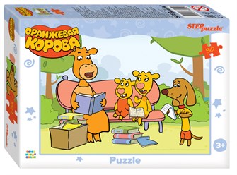 Мозаика "puzzle" 80 "Оранжевая корова" (С/м) # 77023