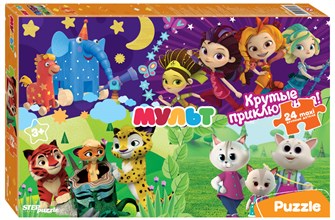 Мозаика puzzle maxi 24 Сказочный патруль и др. Мульт (0+ Медиа) # 90079