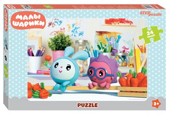Мозаика puzzle maxi 24 Малышарики (Мармелад Медиа) # 90031