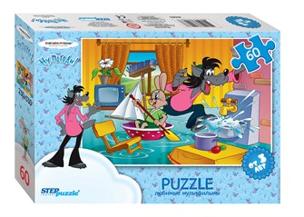 Мозаика "puzzle" 60 "Ну, погоди! (потоп)" # 81003