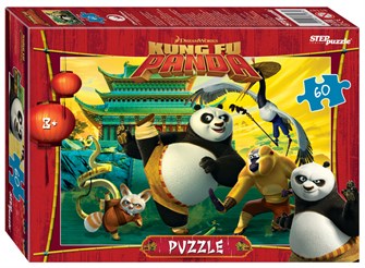 Мозаика puzzle 60 Кунг-фу Панда (DreamWorks, Мульти) # 81187