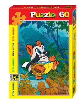 Мозаика puzzle 60 Крошка Енот (Т/о Экран) # 81005