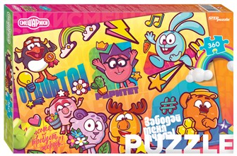 Мозаика puzzle 360 Смешарики (Мармелад Медиа) # 96096