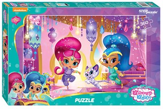 Мозаика puzzle 360 Шиммер и Шайн (Никелодеон) # 96067