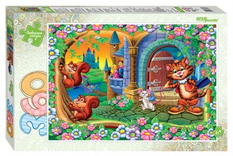 Мозаика "puzzle" 360 "Кот  в сапогах" (Любимые сказки) # 73073