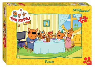 Мозаика puzzle 160 Три кота (АО СТС) # 94060