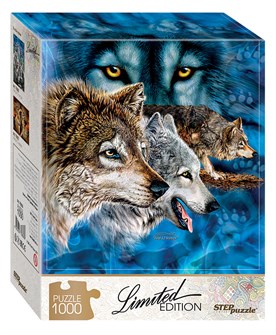 Мозаика "puzzle" 1000 "Найди 12 волков" (Limited Edition) # 79806