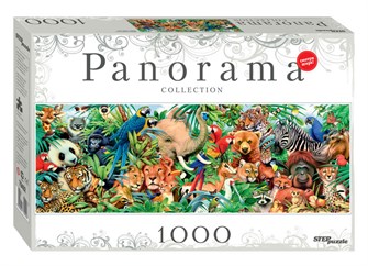 Мозаика "puzzle" 1000 "Мир животных" (Панорама) # 79402