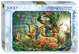 Мозаика "puzzle" 1000 "Мир лесных животных" (Авторская коллекция) # 79550