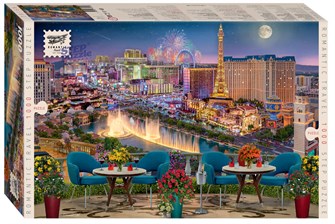 Мозаика "puzzle" 1000 "Лас-Вегас" (Romantic Travel) # 79155