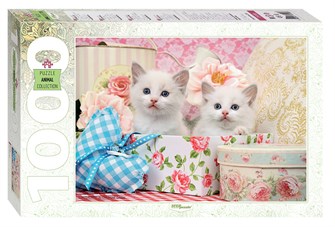 Мозаика "puzzle" 1000 "Котята" # 79100