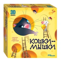 Настольная игра "Кошки-мышки. Ловушки сырной пирамиды" # 76099