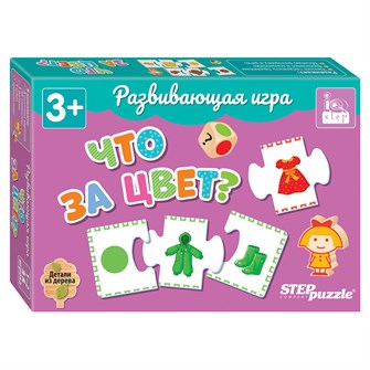 Развивающая игра "Что за цвет?" (IQ step) # 89865