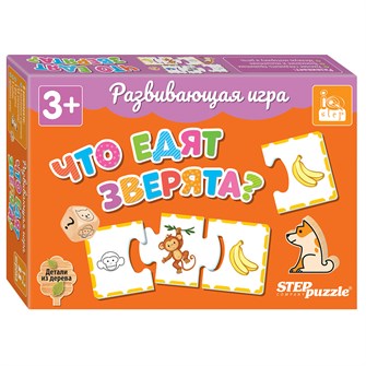 Развивающая игра "Что едят зверята?" (IQ step) # 89864