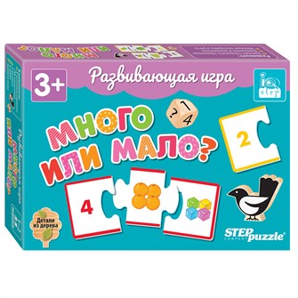 Развивающая игра "Много или мало?" (IQ step) # 89863