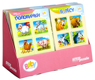 Развивающие пазлы "Baby Step" (малые) # 76061