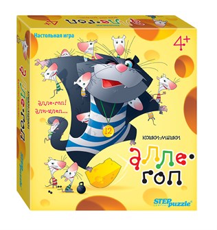 Настольная игра "Кошки-мышки. Алле-гоп" # 76550