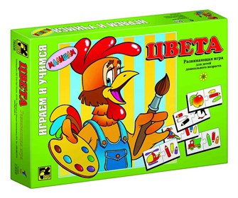 Игра Цвета детская настольная # 76008