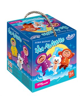 Развивающая игра из дерева На льдине (Игра-балансир) # 89831