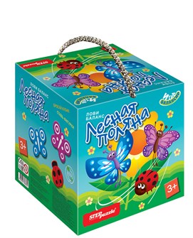 Развивающая игра из дерева Лесная поляна (Игра-балансир) # 89830