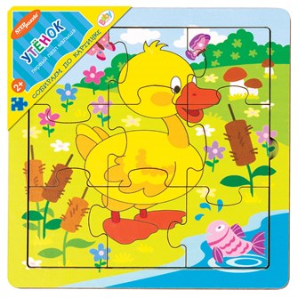 Игра из дерева Утёнок (собираем по картинке) (Baby Step) # 89050