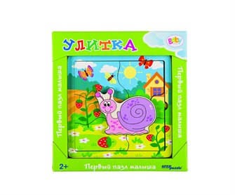 Игра из дерева Улитка (собираем и играем) (Baby Step) # 89077